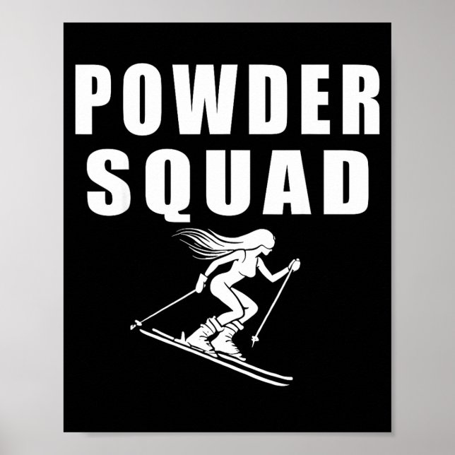 Affiche Powder squad  (Devant)