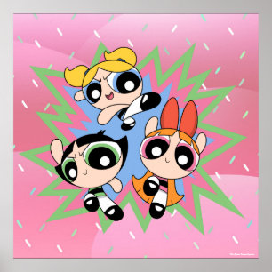 Affiche Powerpuff Girls Powfactor