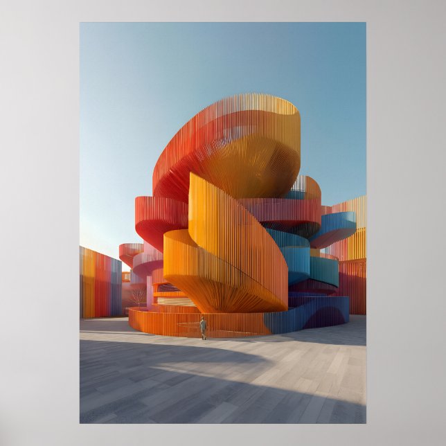 Affiche PR-O04. Ribbon Mirage Pavilion (Devant)