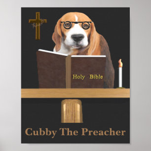 Affiche Pracher de chien