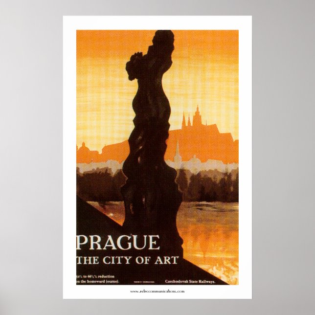 Affiche Prague - La Cité des Arts (Devant)