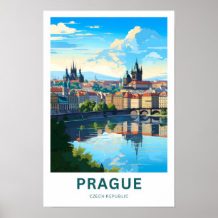 Affiche Prague République tchèque Imprimer