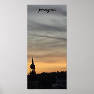 Affiche Prague - Tchèque