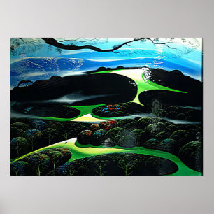 Affiche Prairie de High Country - Réalisme Magique Eyvind