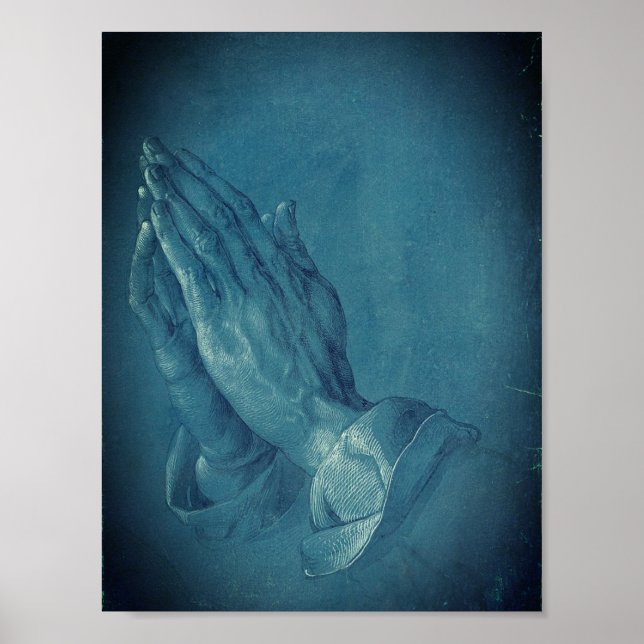 Affiche Praying Hands (par Dürer) (Devant)