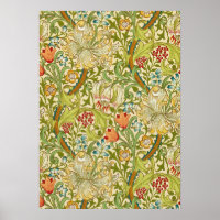 Pré-raphate de William Morris Golden Lily Vintage