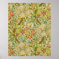 Pré-raphate de William Morris Golden Lily Vintage