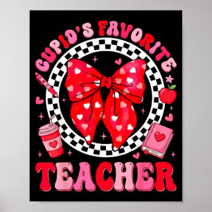 Affiche Préféré de Cupidon Professeur Étudiant Coquette Ar