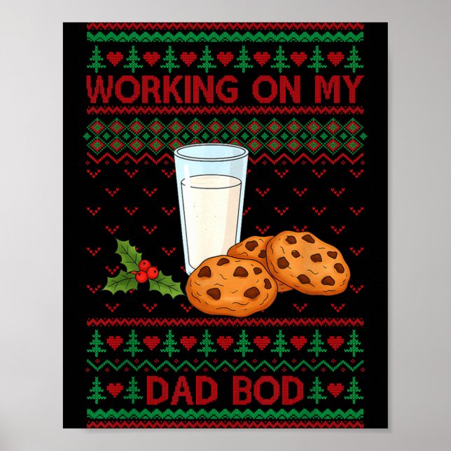 Affiche Pregnancy New Mom Baby Pregnant Christmas Matching (Devant)