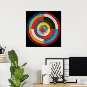 Affiche Premier Disque Robert Delaunay