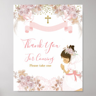 Affiche PREMIER Merci SAINT de la COMMUNION