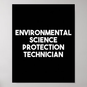 Affiche Premier technicien en protection des sciences de l