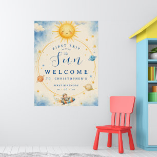 Affiche Premier Tour Autour du Soleil Premier Anniversaire