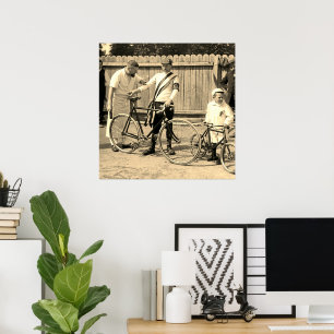 Affiche Premier vainqueur du Tour de France 1903 Maurice G