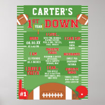 Première année Down Red Football 1er Anniversaire