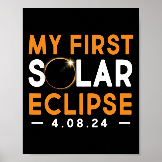 Affiche Première Chemise Solaire Eclipse Garçons Filles 20 (Devant)