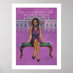 Affiche Première dame des États-Unis.-Michelle Obama 52 x 