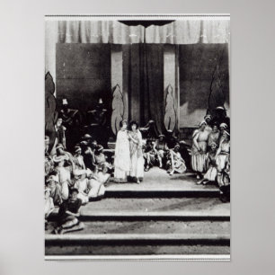 Affiche Première étape en Angleterre "Semele"