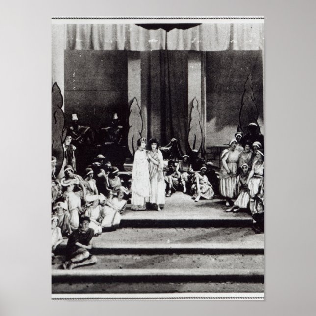 Affiche Première étape en Angleterre "Semele" (Devant)