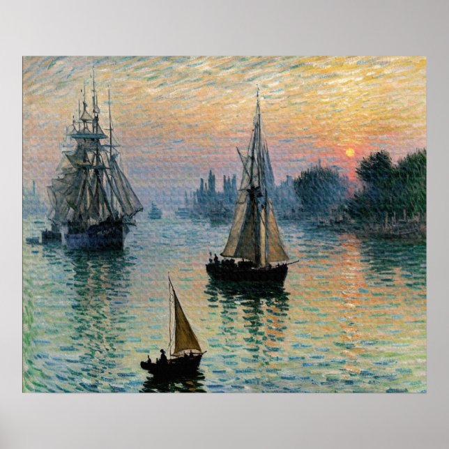 Affiche Première expédition de voile léger (Devant)