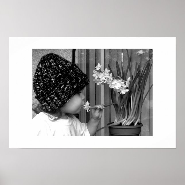 Affiche Première fleur (Devant)