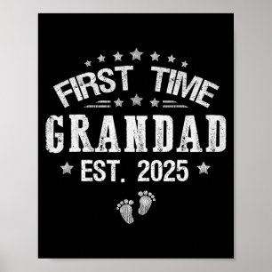 Affiche Première fois Grand-père Est 2025 Fête des Pères P
