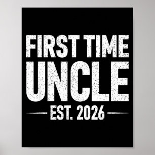 Affiche Première fois Oncle Estimé 2026 Drôle Nouvel Oncle
