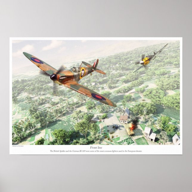 Affiche Première ligne (Devant)