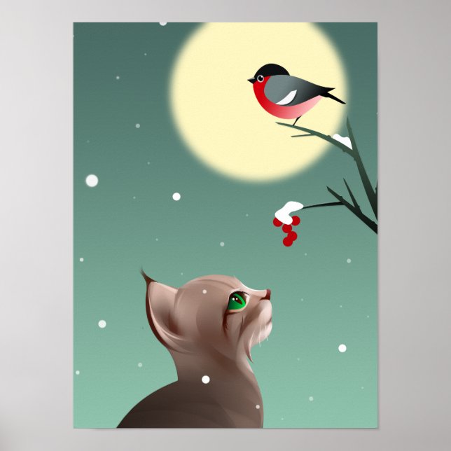 Affiche Première neige (Devant)