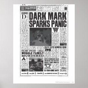 Affiche Première page du Daily Prophet