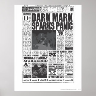 Affiche Première page du Daily Prophet