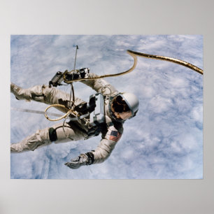 Affiche Première promenade spatiale américaine (Gemini 4)