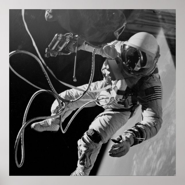 Affiche Première promenade spatiale américaine (Gemini 4) (Devant)