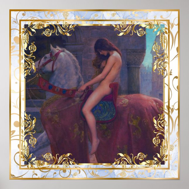 Affiche Première version remasterisée de Lady Godiva... Po (Devant)