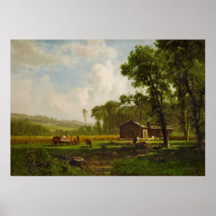 Affiche Premiers colons (1861)