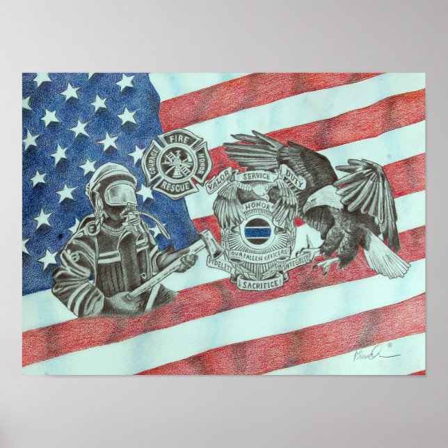 Affiche Premiers répondeurs (Devant)