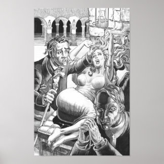 Affiche Prémonition dans les catacombes