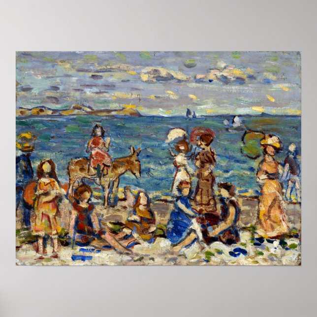 Affiche Prendergast - À La Plage (Devant)