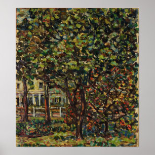 Affiche Prendergast - Arbres