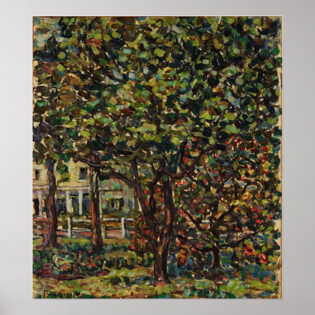 Affiche Prendergast - Arbres (Devant)