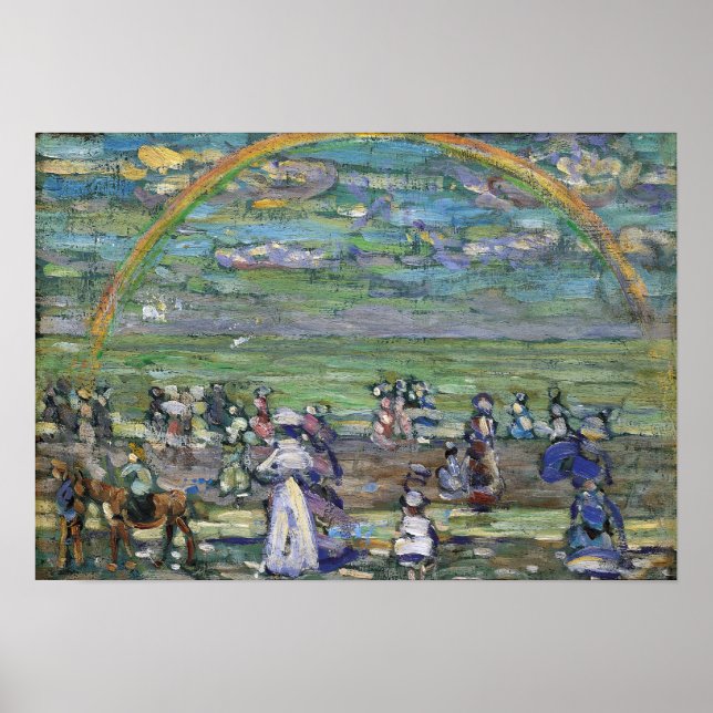 Affiche Prendergast - Arc-en-ciel (Devant)