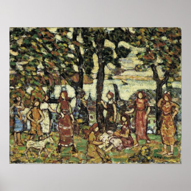 Affiche Prendergast - Automne (Devant)
