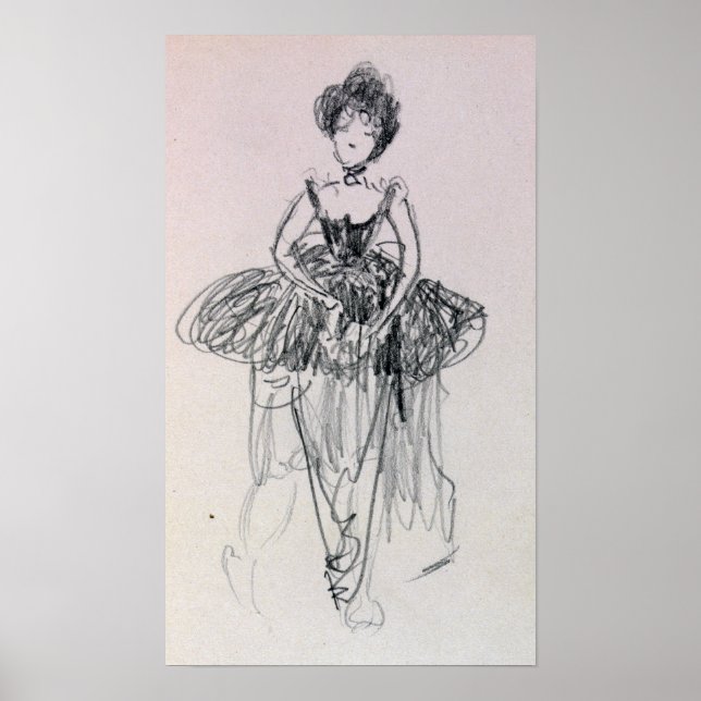 Affiche Prendergast - Ballerine (Devant)