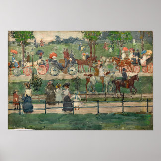 Affiche Prendergast - Central Park