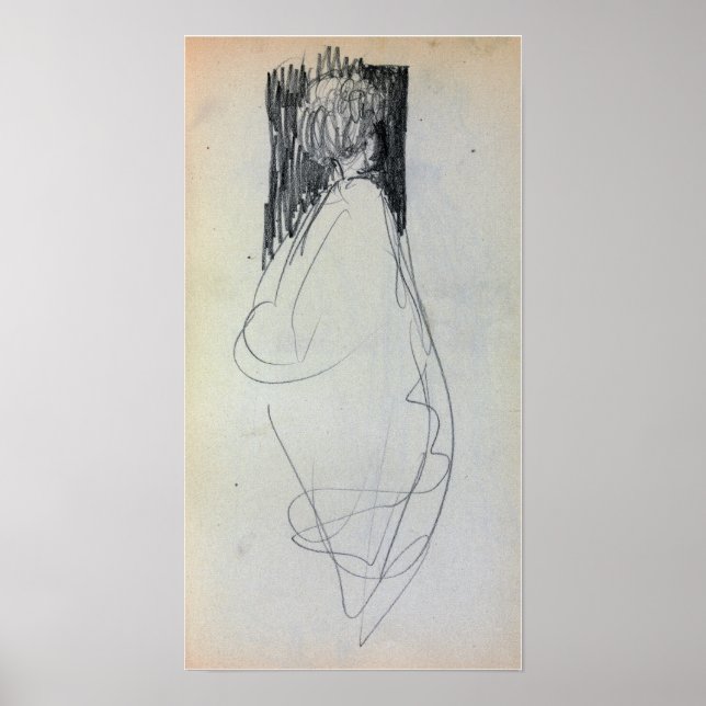 Affiche Prendergast - Femme debout (Devant)