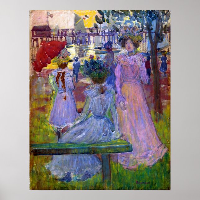 Affiche Prendergast - Fin d'après-midi d'été (Devant)