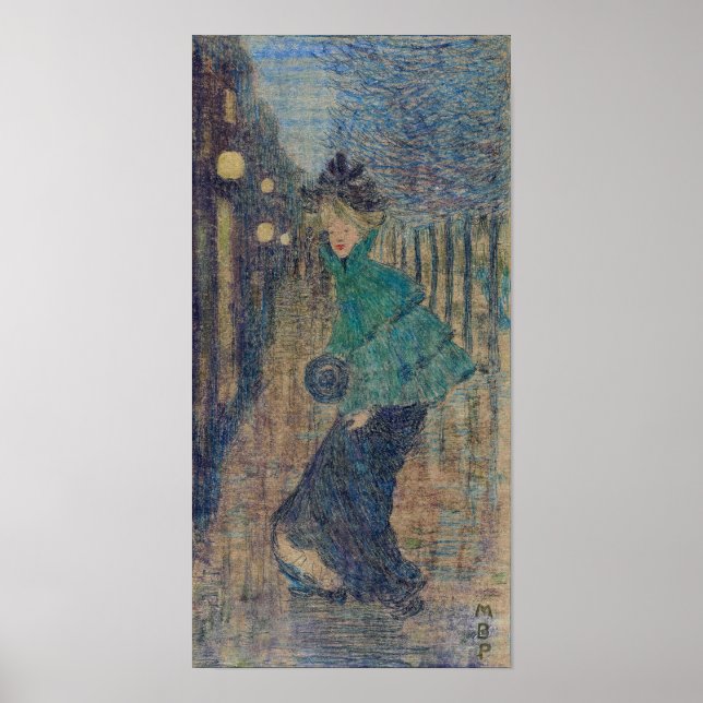 Affiche Prendergast - Lady 1891 (Devant)
