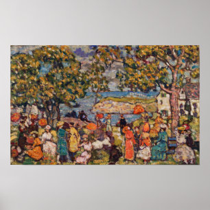 Affiche Prendergast - Pique-nique