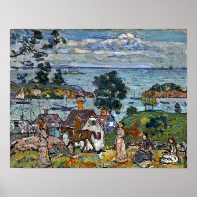 Affiche Prendergast - Port de Gloucester (Devant)