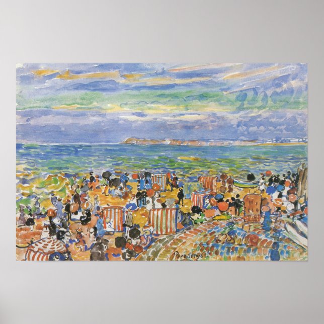 Affiche Prendergast - St. Malo 1907 (Devant)